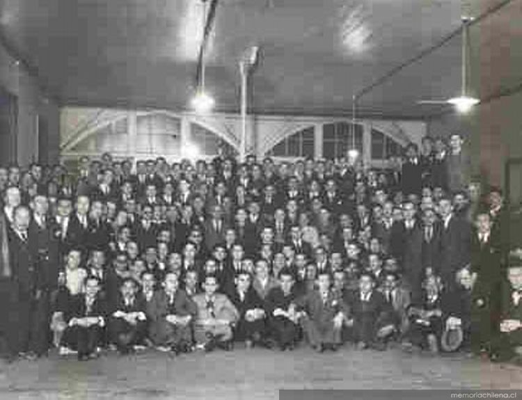 Falange Nacional. Iquique, campaña presidencial de 1937