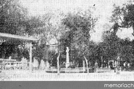 Plaza de Arica, hacia 1920