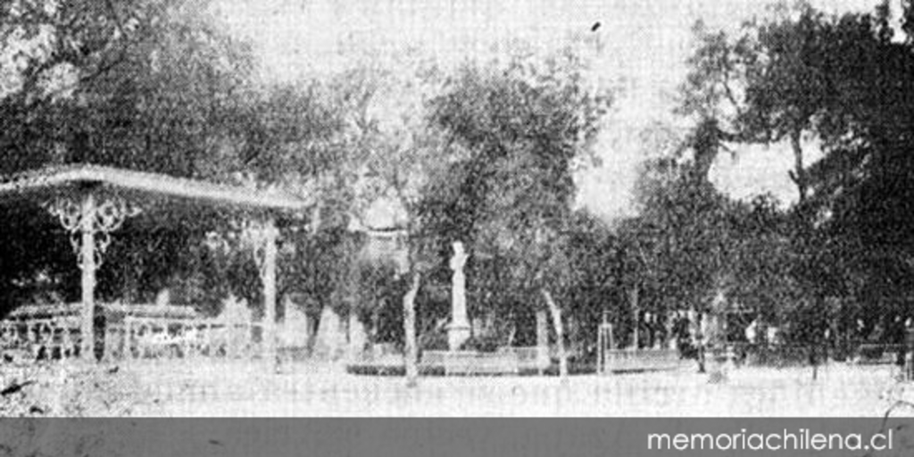Plaza de Arica, hacia 1920