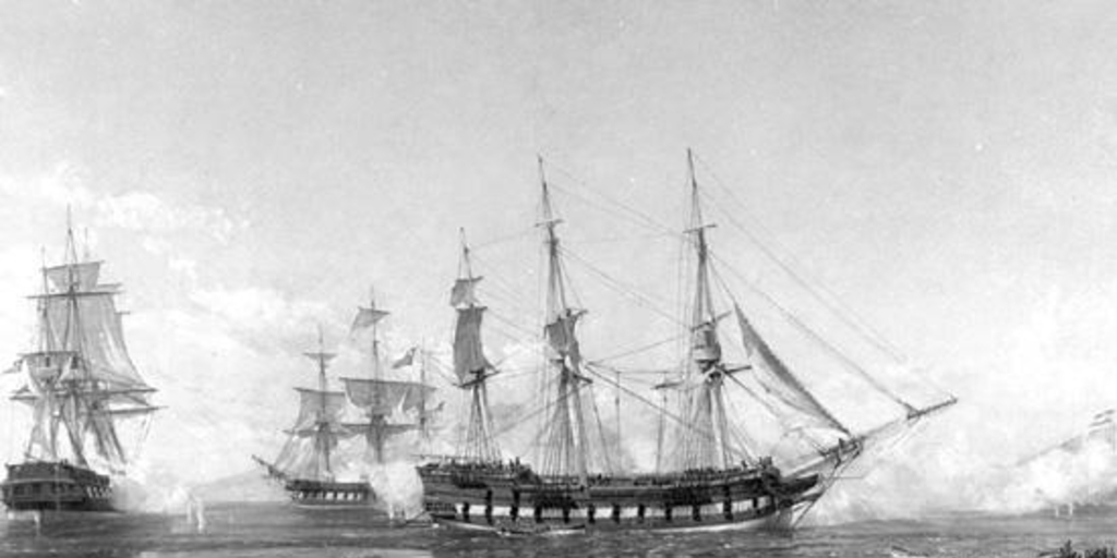 Captura de la nave María Isabel, hacia 1818