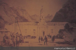 Valparaíso, plaza Sotomayor, 1835