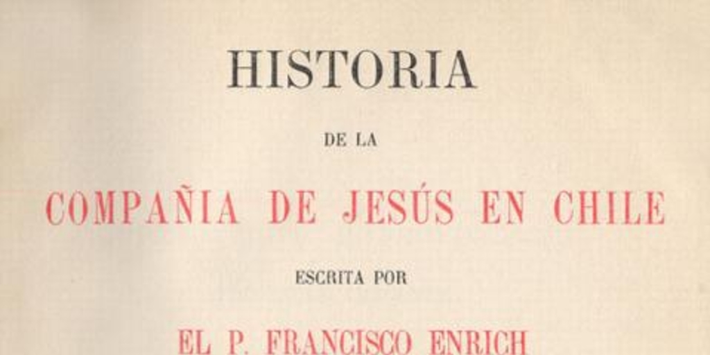 Historia de la Compañía de Jesús en Chile