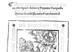 Vocabulario de la lengua castellana y mexicana, 1550