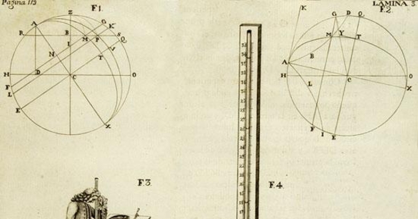 Instrumento para medir la presión atmosférica, 1748