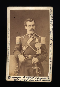 Rafael Zorraindo, Segundo Jefe del Regimiento Atacama, ca. 1880