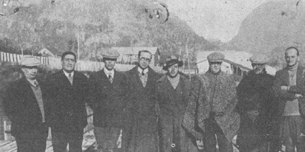 Desterrado en Puerto Aysén, acusado de delitos políticos por el presidente Ibáñez en junio de 1931