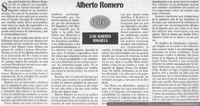 Alberto Romero : viñeta