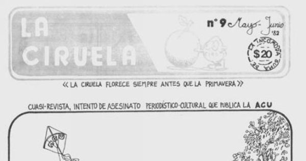 La Ciruela : n° 9, mayo-junio 1982
