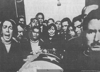 Funeral de Pablo Neruda, en 1973
