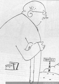 Caricatura de Luis Durand