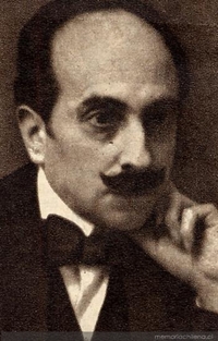 Francisco Contreras en su época de París, entre 1905 y 1912