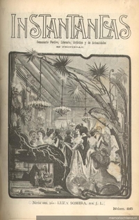 Instantáneas de luz y sombras : semanario festivo, literario, artístico y de actualidades : n° 25 : 9 de septiembre de 1900