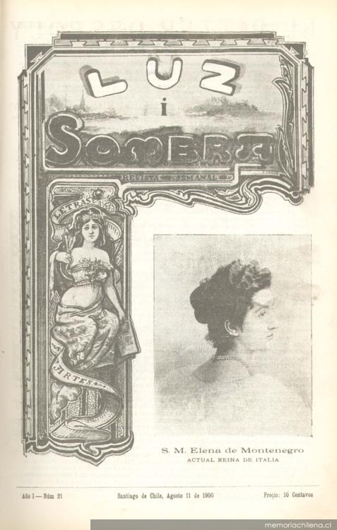 Luz i sombra : n° 21 : 11 de agosto de 1900