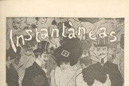 Instantáneas : semanario festivo, literario, artístico y de actualidades : n° 12 : 17 de junio de 1900