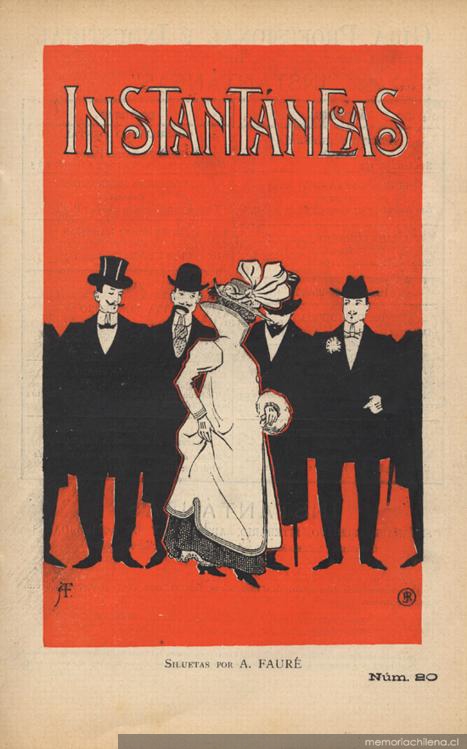 Instantáneas : semanario festivo, literario, artístico y de actualidades : n° 20 : 12 de agosto de 1900