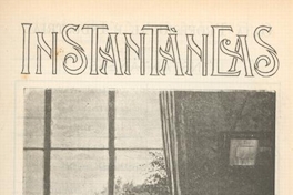 Instantáneas : semanario festivo, literario, artístico y de actualidades : n° 23 : 2 de septiembre de 1900