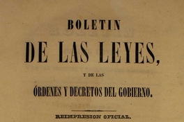 Ministros de Estado, Santiago, septiembre 19 de 1831