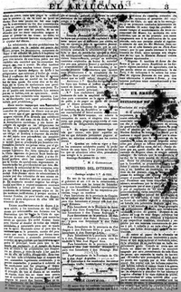 Dieciocho de septiembre, El Araucano, Santiago de Chile, 8 de octubre de 1831, n° 56