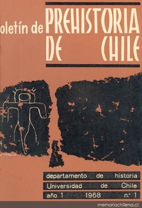 Boletín de prehistoria de Chile : n° 1, 1968