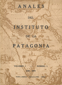 Portada de Anales del Instituto de la Patagonia: número 1, 1970