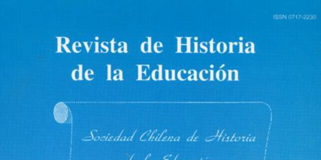 Revista de historia de la educación : n° 1, 1995