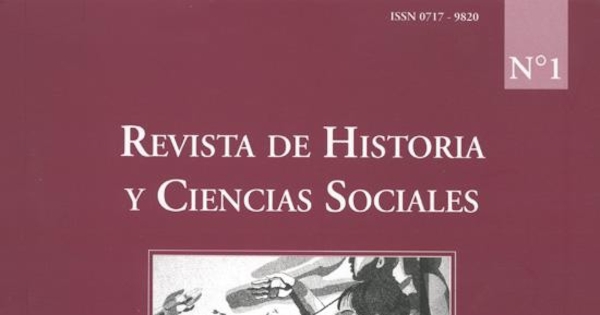 Revista de historia y ciencias sociales : n° 1, 2003