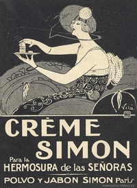 Crème Simon : para la hermosura de las señoras