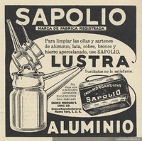 Sapolio : marca de fábrica registrada