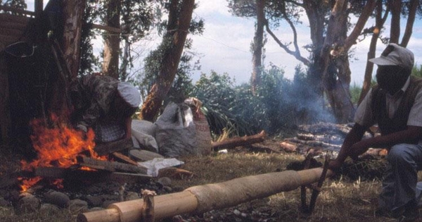 Chochoca, fiesta costumbrista en Caulín, enero 1999