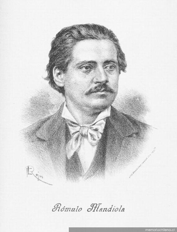 Rómulo Mandiola, 1848-1881