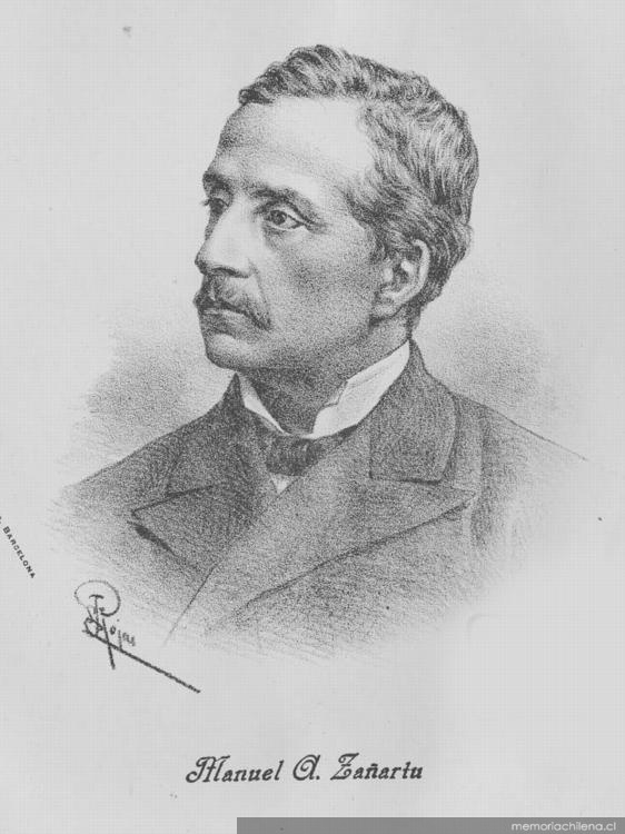 Manuel A. Zañartu, 1804-1885