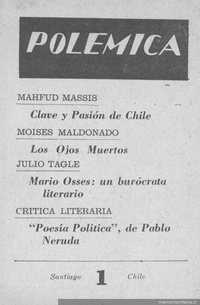 Polémica Nº 1, 1953