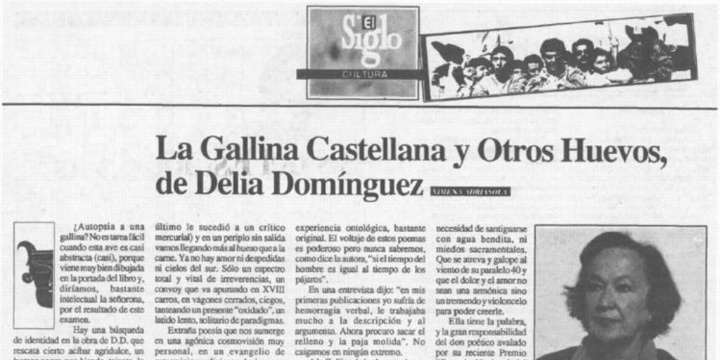 La gallina castellana y otros huevos, de Delia Domínguez