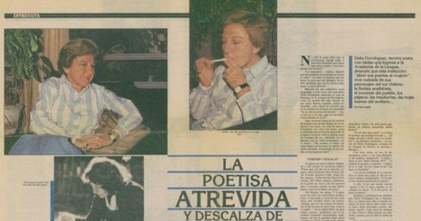 La poetisa atrevida y descalza de Pablo Neruda