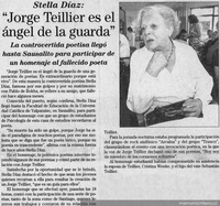 Jorge Teillier es el ángel de la guarda