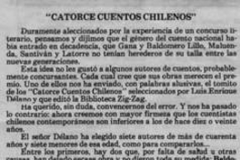Catorce cuentos chilenos