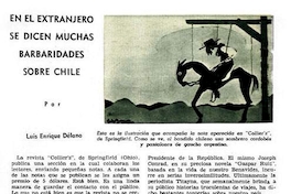 En el extranjero se dicen muchas barbaridades sobre Chile