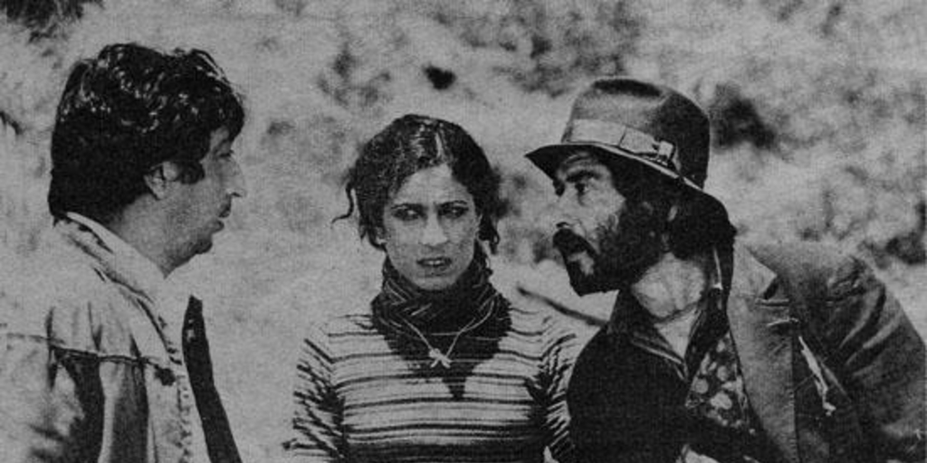 José Soza, Loreto Valenzuela y Nelson Brodt, protagonistas de Hechos consumados, 1986