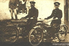 Oficial y Guardián de la Policía de Santiago, 1922