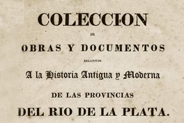 Relación de las noticias adquiridas sobre una ciudad grande de españoles, que hay entre los indios, al sud de Valdivia, e incógnita hasta el presente, 1774