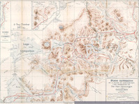 Plano ilustrativo de la rejión de Nahuelhuapi i del derrotero de Fray Francisco Menéndez