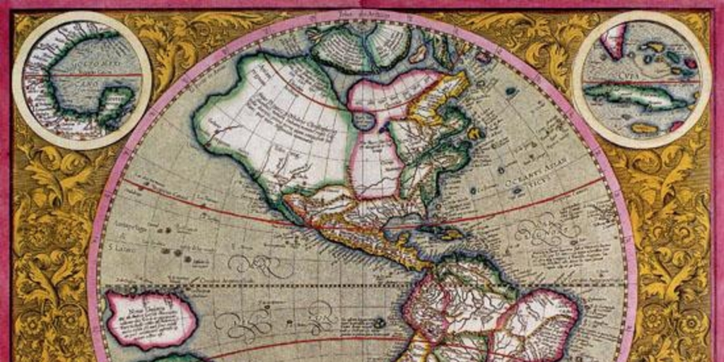 America sive India Nova et magnae Gerardi Mercatoris, 1602