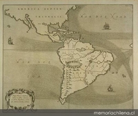 Mappa Fluxus et Refluxus, 1665