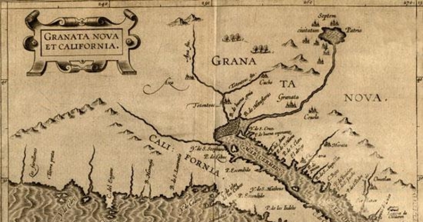 Granata Nova et California, hacia 1600