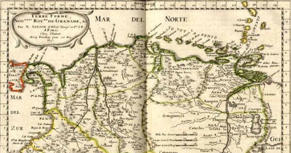 Terre Ferme, Nouveau Royaume de Granada, etc., 1657