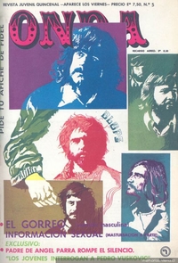 Los Blops en portada de revista Onda, 1971