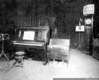 Primer locutorio de Radio Chilena, 1923