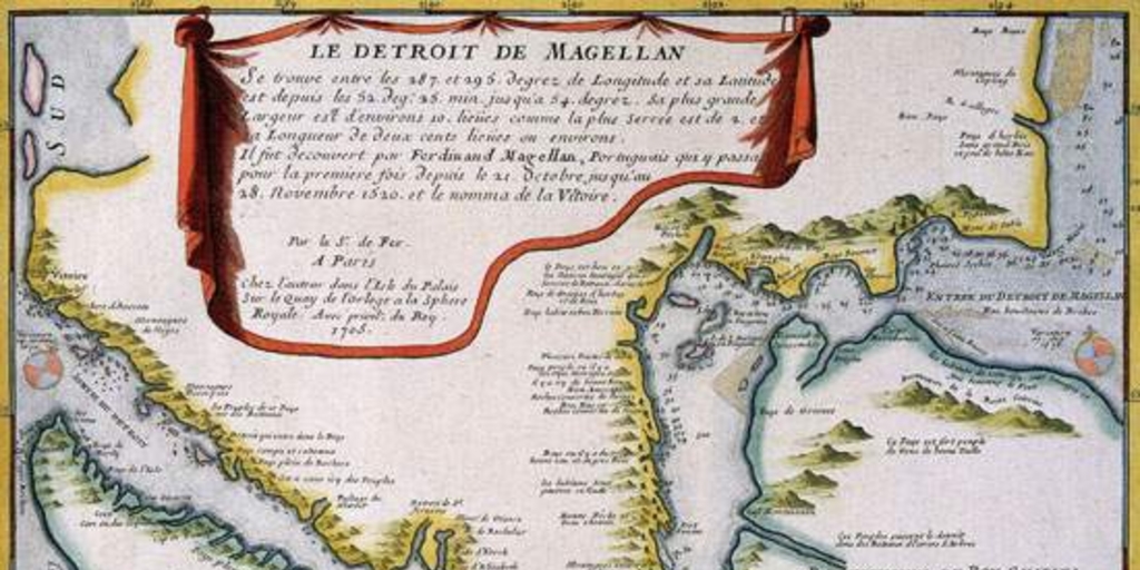 Le Detroit de Magellan, 1705