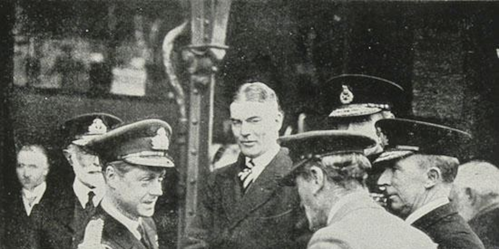 S.A. Real el Príncipe de Gales Eduardo de Windsor, 1925