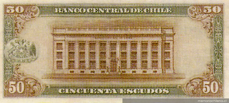 Billete de cincuenta escudos, 1959